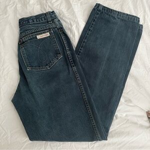 Vintage Calvin Klein High Waisted Jeans